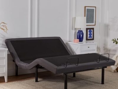 LUCID L300 Adjustable Bed Base, Queen Size