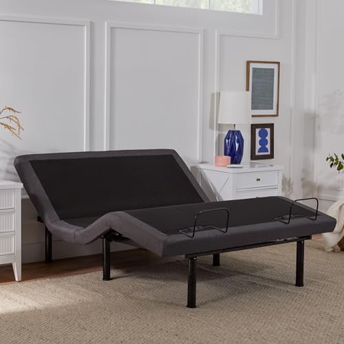 LUCID L300 Adjustable Bed Base, Queen Size