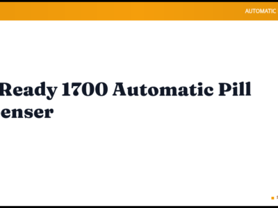 MedReady 1700 Automatic Pill Dispenser