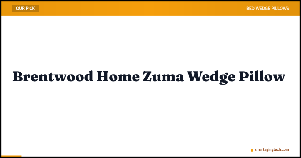 Brentwood Home Zuma Wedge Pillow