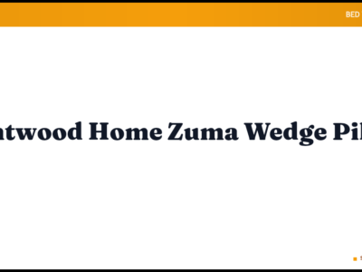 Brentwood Home Zuma Wedge Pillow
