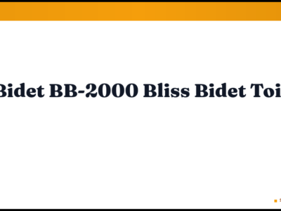 Bio Bidet BB-2000 Bliss Bidet Toilet Seat