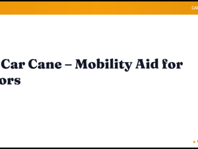 Vive Car Cane – Mobility Aid for Seniors