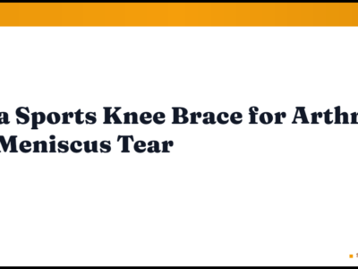 Mava Sports Knee Brace for Arthritis and Meniscus Tear