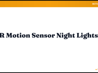 AMIR Motion Sensor Night Lights