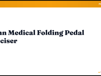 Vaunn Medical Folding Pedal Exerciser