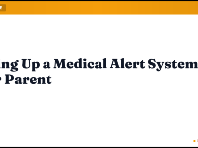 Setting Up a Medical Alert System for Your Parent