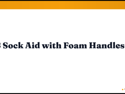 RMS Sock Aid with Foam Handles