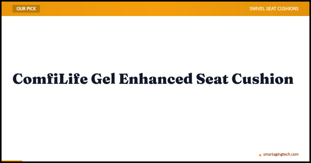 ComfiLife Gel Enhanced Seat Cushion