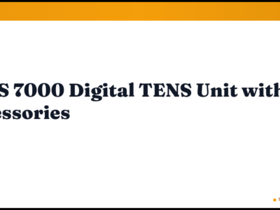 TENS 7000 Digital TENS Unit with Accessories