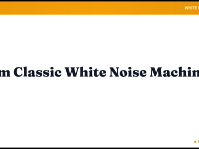 Dohm Classic White Noise Machine