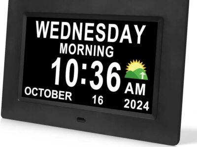 DreamSky Digital Day Clock for Seniors