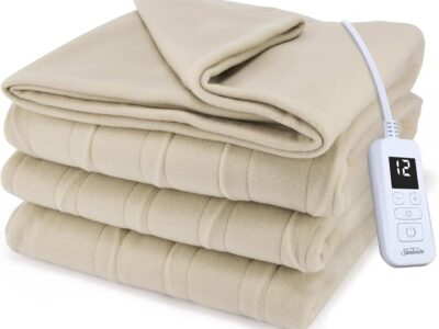 Sunbeam Heated Blanket with 10 Heat Settings