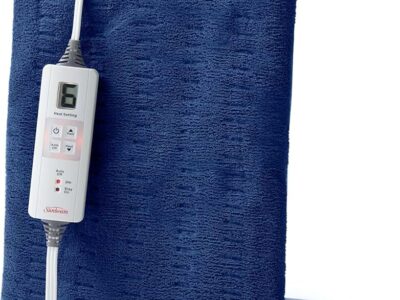 Sunbeam XpressHeat Heating Pad for Fast Pain Relief