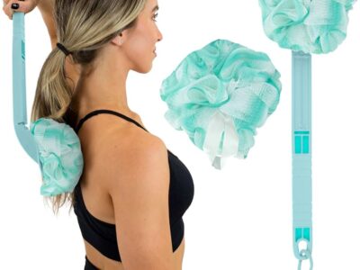 Long Handled Bath Sponge by Vive