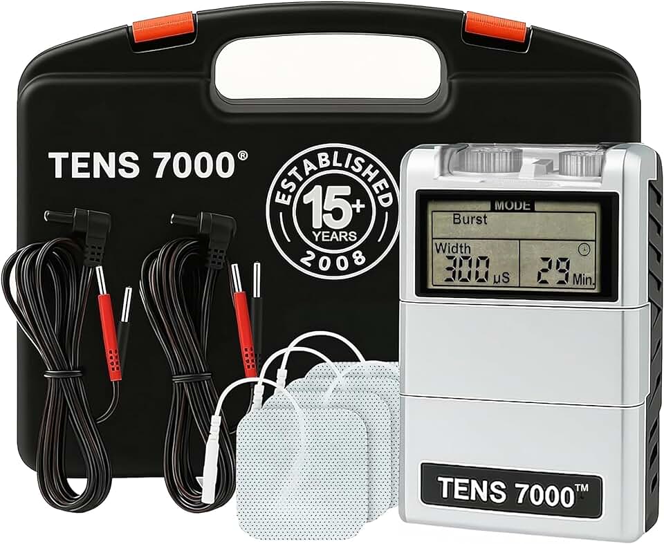 TENS 7000 Digital TENS Unit with Accessories