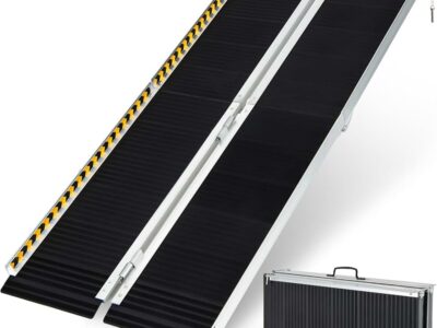 Goplus 6ft Portable Folding Wheelchair Ramp